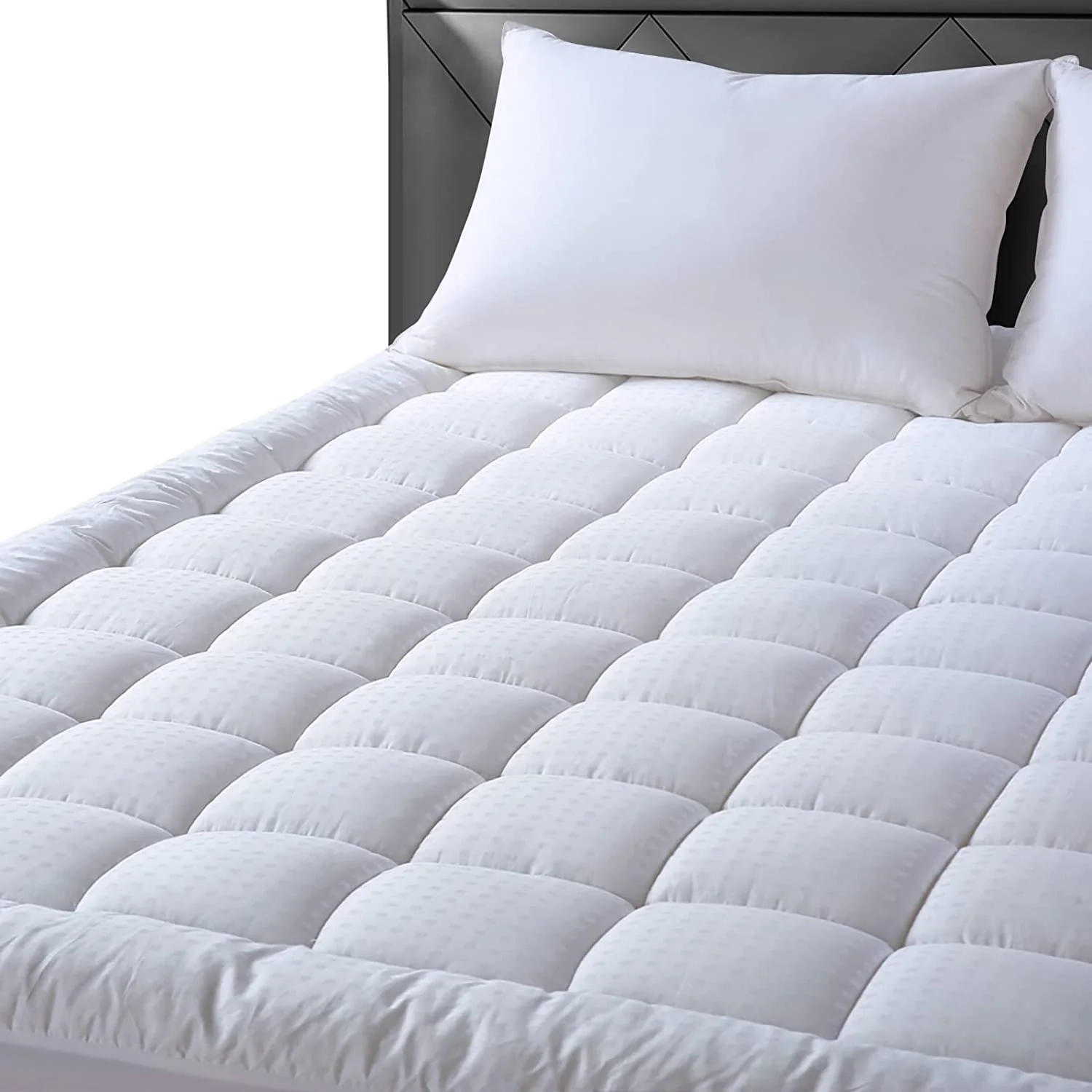 Pillow Top Mattress Topper Mattress Pad -Mattress Cover Quilted Fitted Mattress Protector — product image 1