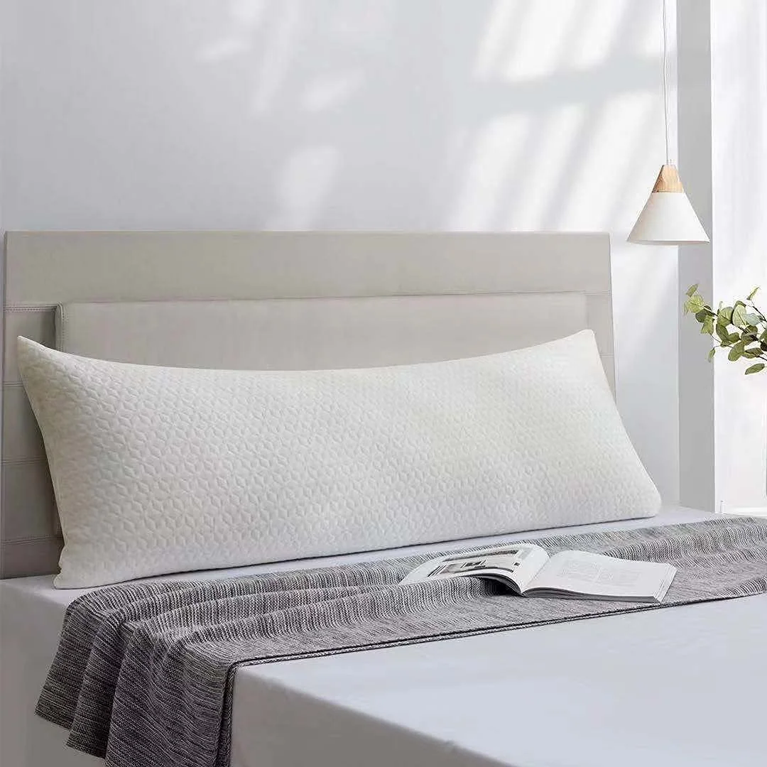 Large Body Pillow Insert- Breathable Full Body Pillow for Side Sleeper - Soft Long Bed Pillow for Adults — product image 1