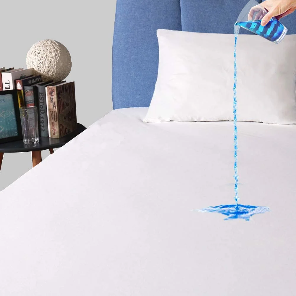 Terry Waterproof Mattress Protector -100% Waterproof Terry Cotton - Dust Proof Breathable Ultrasoft Noiseless — product image 8
