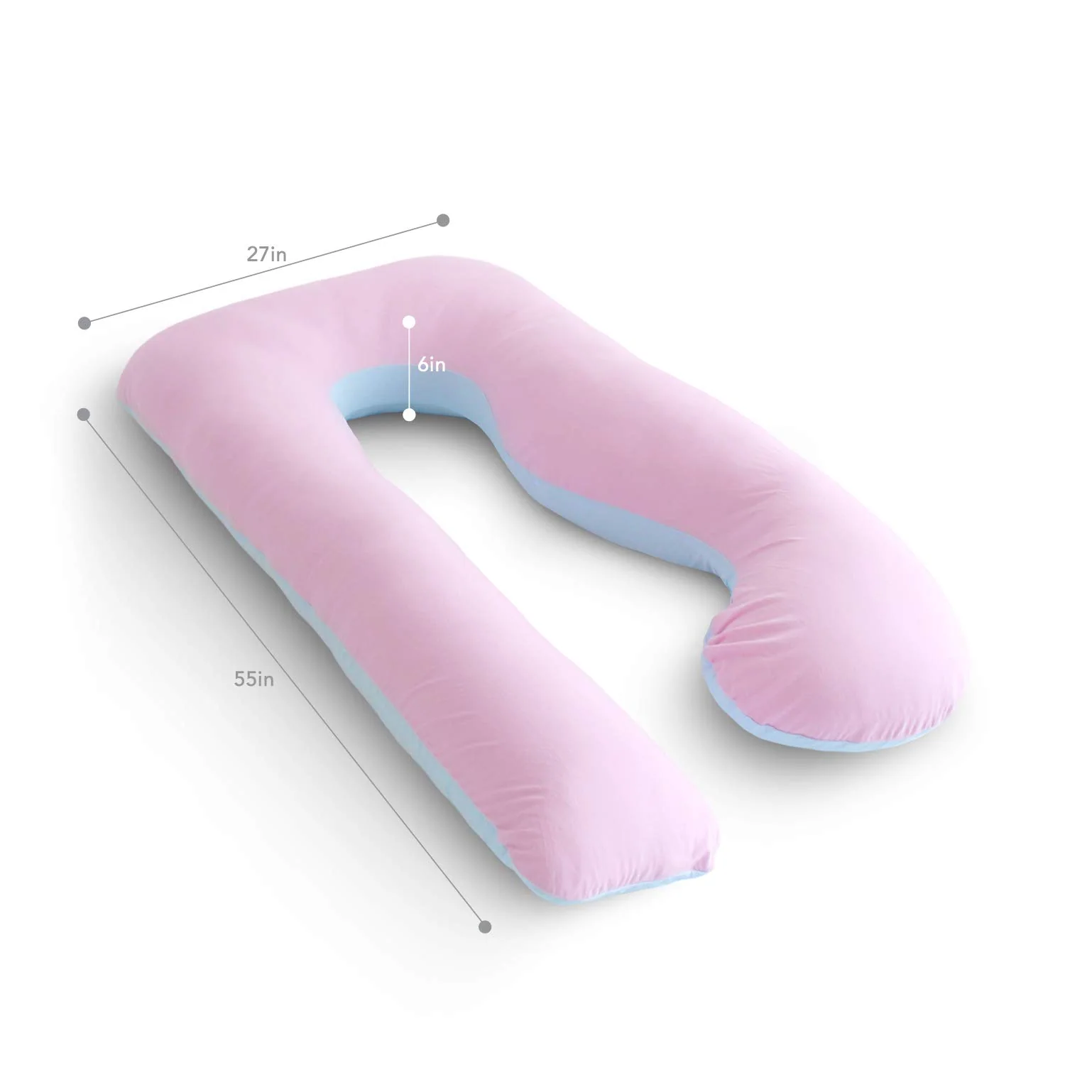 Pregnancy Pillows for Sleeping, U/C/J Shaped Full Body Maternity Pillow with Removable Cover - Support for Back, Legs, Belly, HIPS for Pregnant Women — product image 3