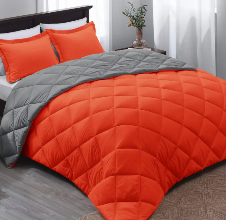 Reversible Comforter Set - Microfiber Bed Comforter Set for All Seasons, — product image 2