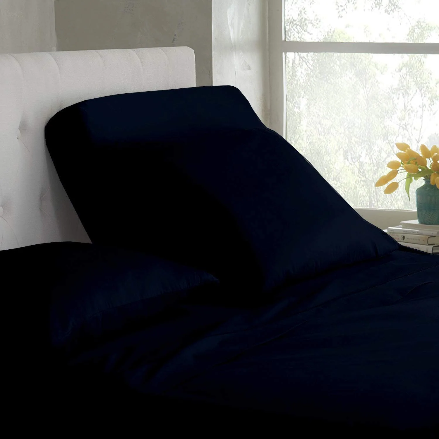 Split Microfiber Bed Sheet Set- 5 Piece Sheet Set - Comfy Breathable & Cooling Sheets for Adjustable Beds — product image 4