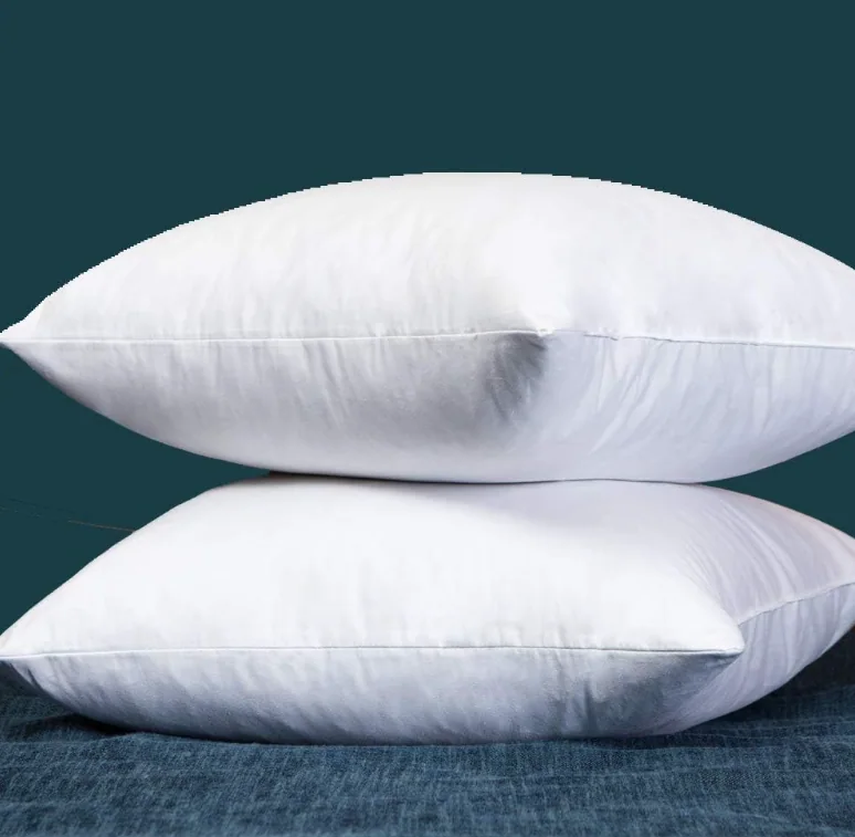 Feather Down Throw Pillow Inserts- with Organic Cotton Cover, Goose Feather Square White Decorative Pillow Inserts for Bed, Sofa, and Couch — product image 8