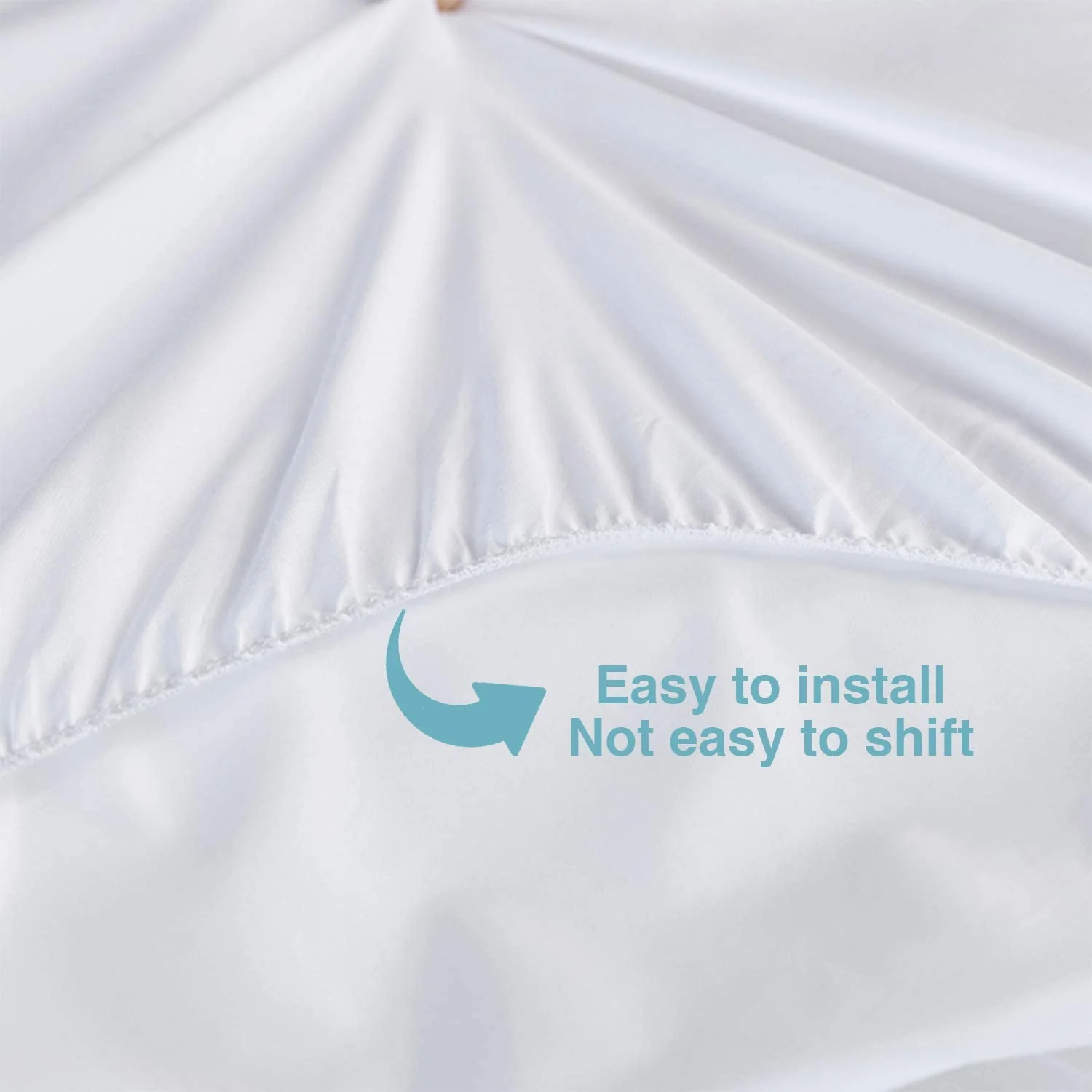 Terry Waterproof Mattress Protector -100% Waterproof Terry Cotton - Dust Proof Breathable Ultrasoft Noiseless — product image 5
