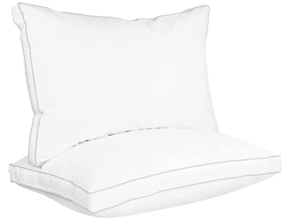 Gusseted Pillow - Cooling Hotel Quality ，for Back, Stomach or Side Sleepers — product image 1