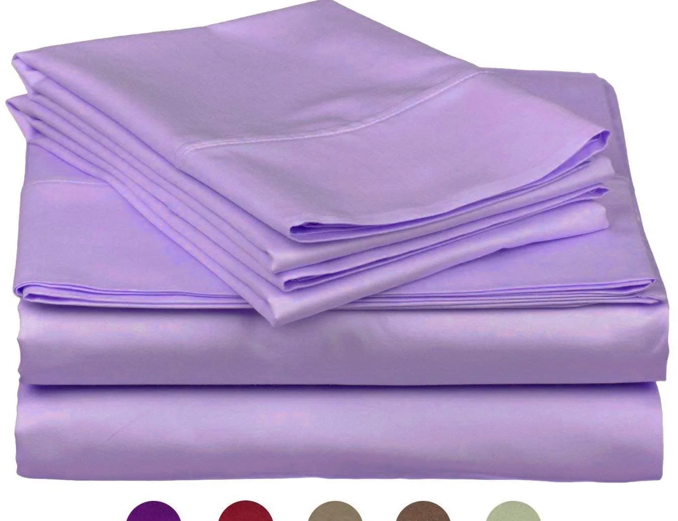 Luxury 1800 Ultra-Soft Microfiber Queen Bed Sheets - Double Brushed - Deep Pockets - Easy Fit — product image 4