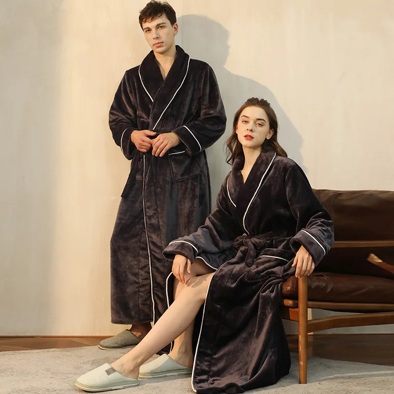 Premium Plush Soft Robe Fluffy, Warm, Fleece Sherpa Shaggy Bathrobe — product image 8