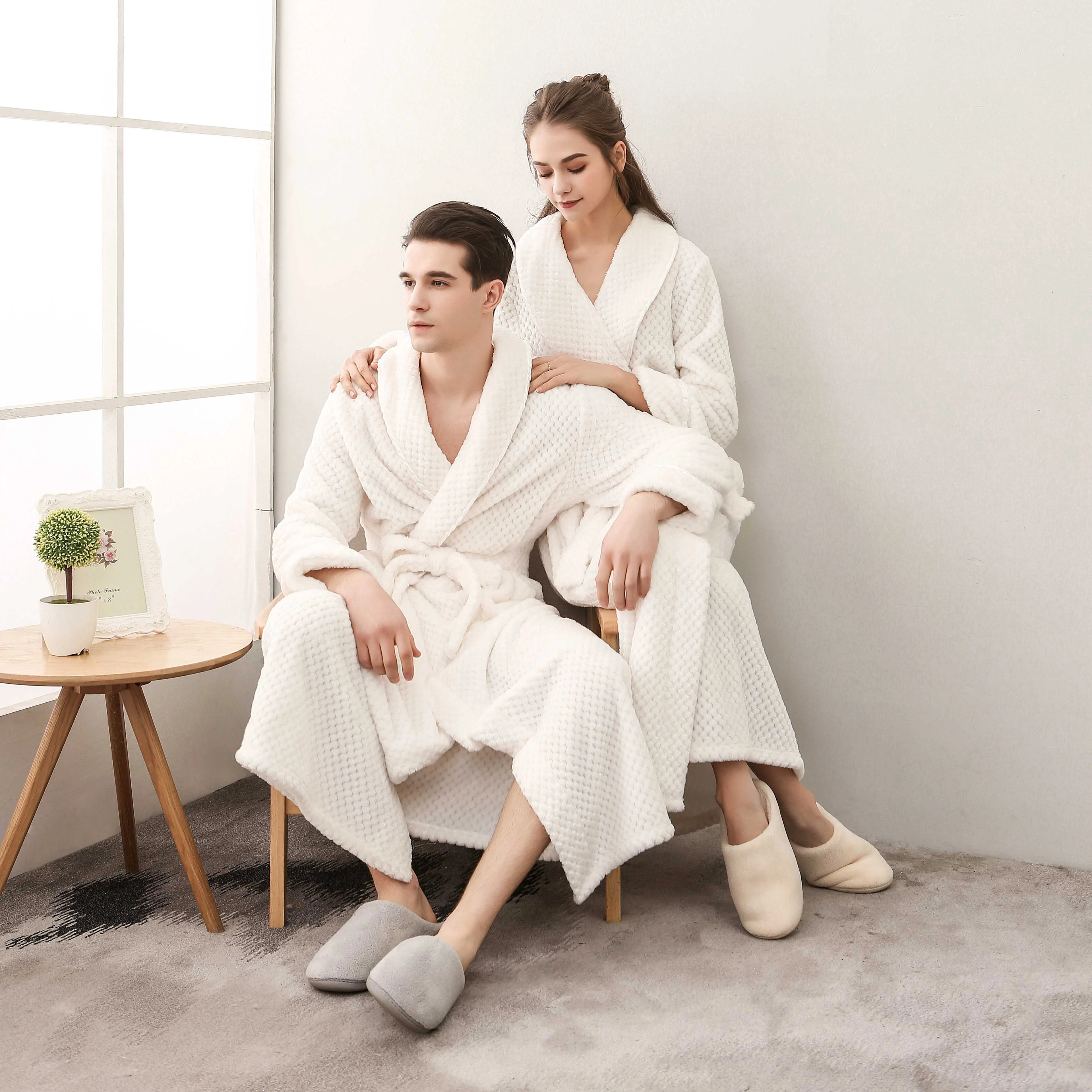 Fleece Robes for Women and Men — product image 5