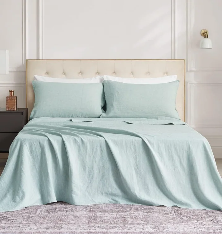 Linen Sheets Set 100% Pure Nautre Breathable and Durable Linen Bed Sheets — product image 8