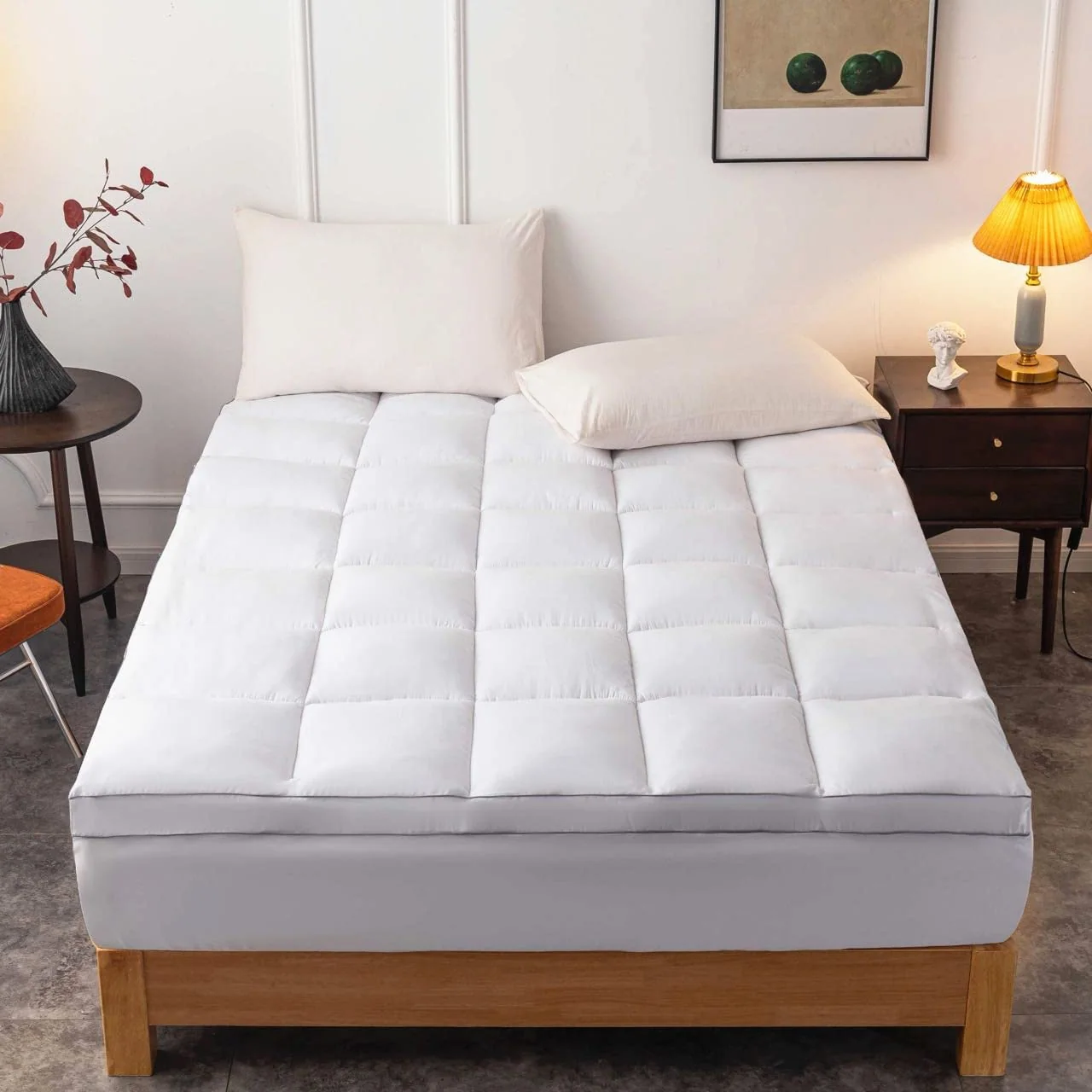Featherbed Mattress Topper - Extra Thick Mattress Pad — product image 1
