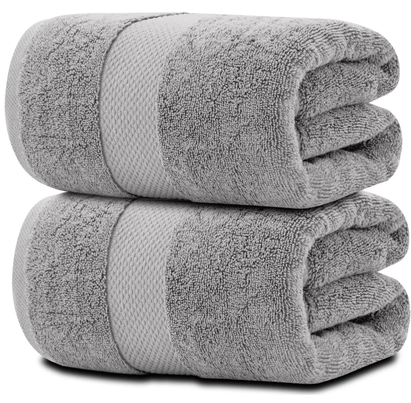 100% Ring Spun Cotton, Lightweight and Highly Absorbent Quick Drying Premium Towels for Hotel, Spa and Bathroom — product image 12
