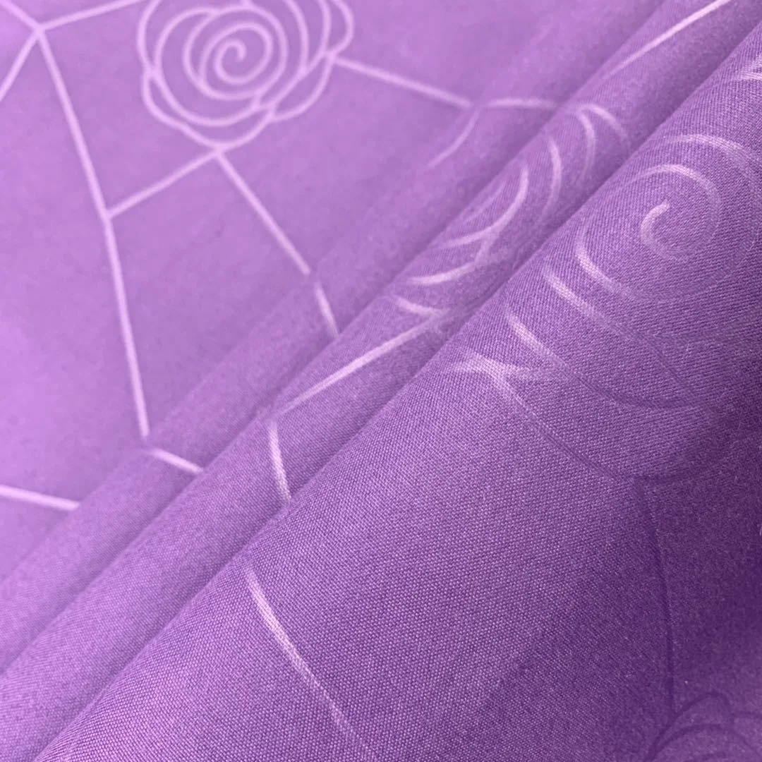 Emboss Pattern 70-120GSM Polyester Microfiber Fabric For Bedding — product image 5
