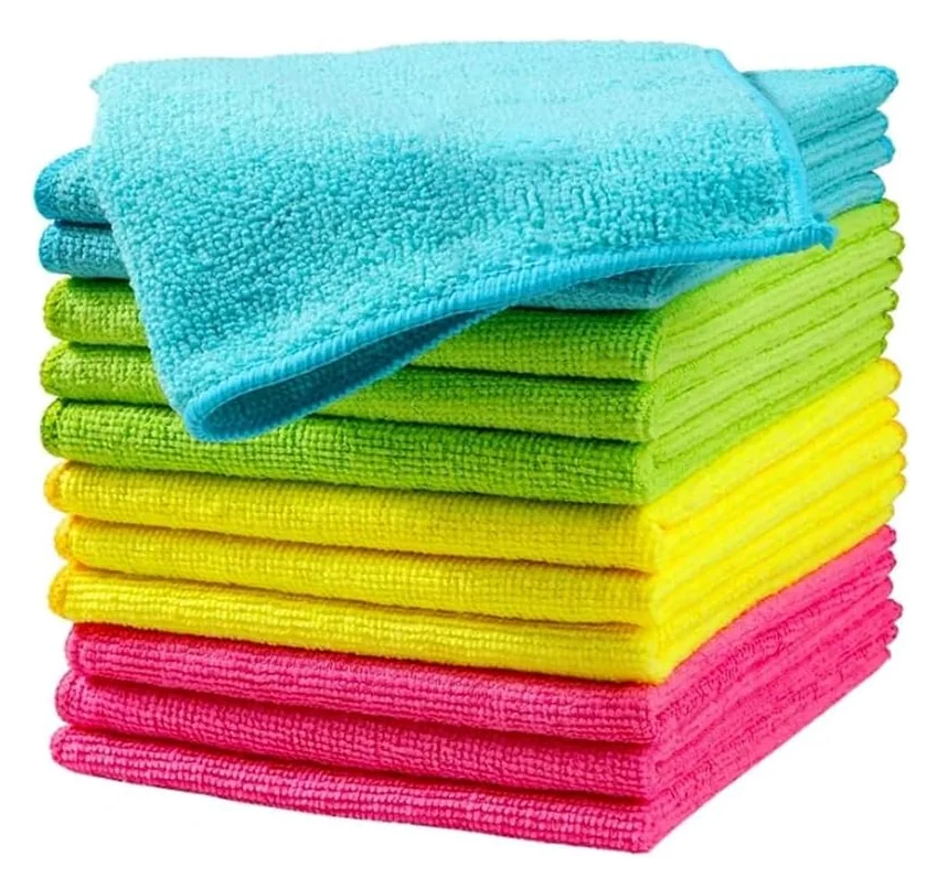 Microfiber Towels for Cars, Premium All Purpose Car Cloths, Dusting Cloth Cleaning Rags, Absorbent Towels for SUVs, House, Kitchen, Window — product image 1