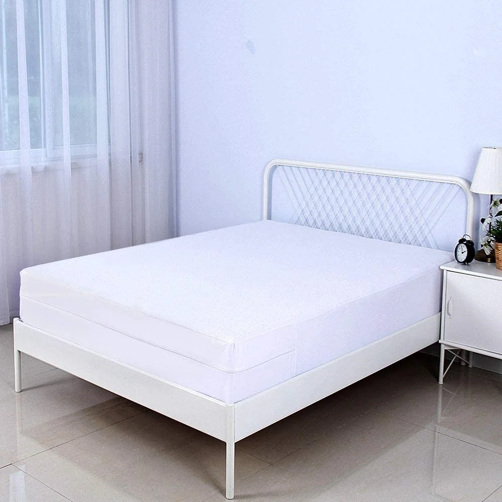 Waterproof Mattress Encasement - Zippered Bedbug Waterproof Mattress Cover, Premium Quality Hypoallergenic Bed Encasement — product image 5