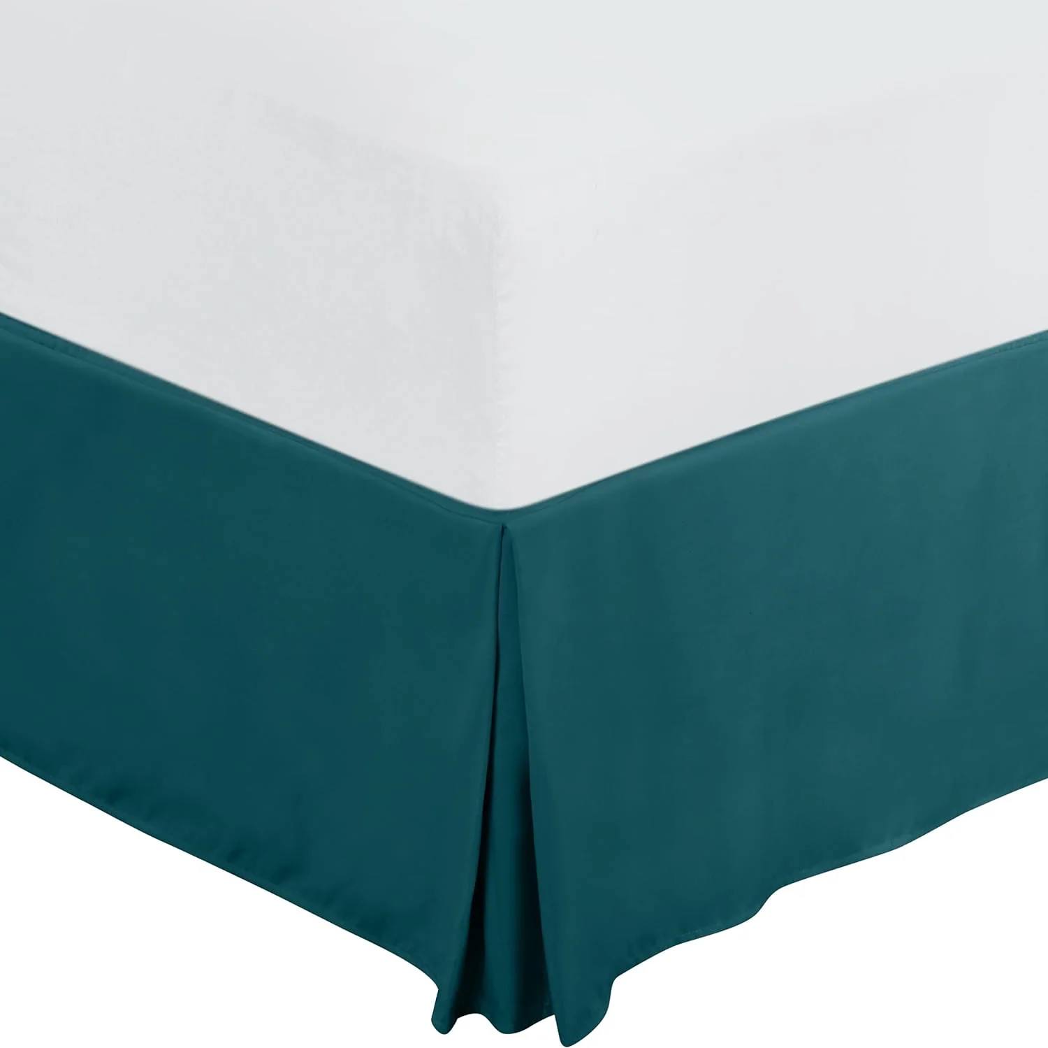 Microfiber Bed Skirt - Soft Quadruple Pleated Ruffle - Easy Fit with 16 Inch Tailored Drop - Hotel Quality, Shrinkage and Fade Resistant — product image 8