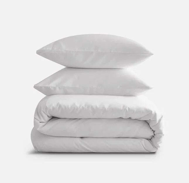 3-pcs bamboo duvet cover set - 100% Viscose derived from Bamboo, Organically Grown, Buttery Soft, Cooling Duvet Covers — product image 5