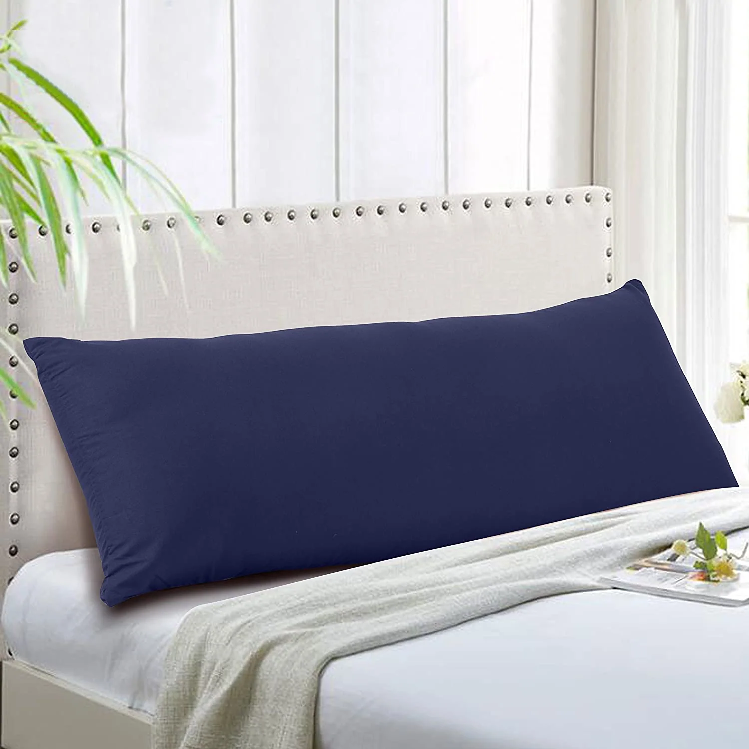 Large Body Pillow Insert- Breathable Full Body Pillow for Side Sleeper - Soft Long Bed Pillow for Adults — product image 5
