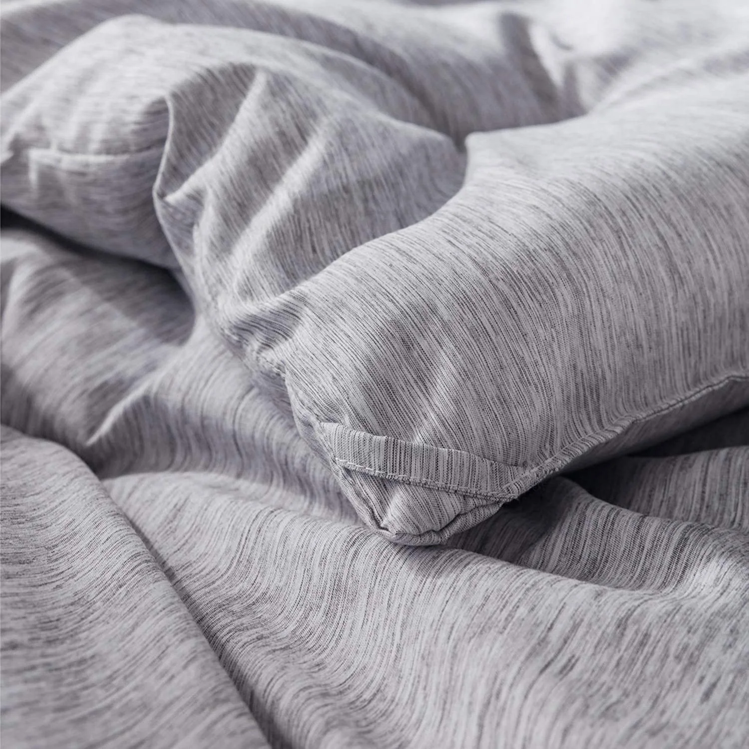 Cationic Dyeing Comforter Set -All Season Cationic Dyeing Comforter Set with 2 Pillow Shams — product image 3