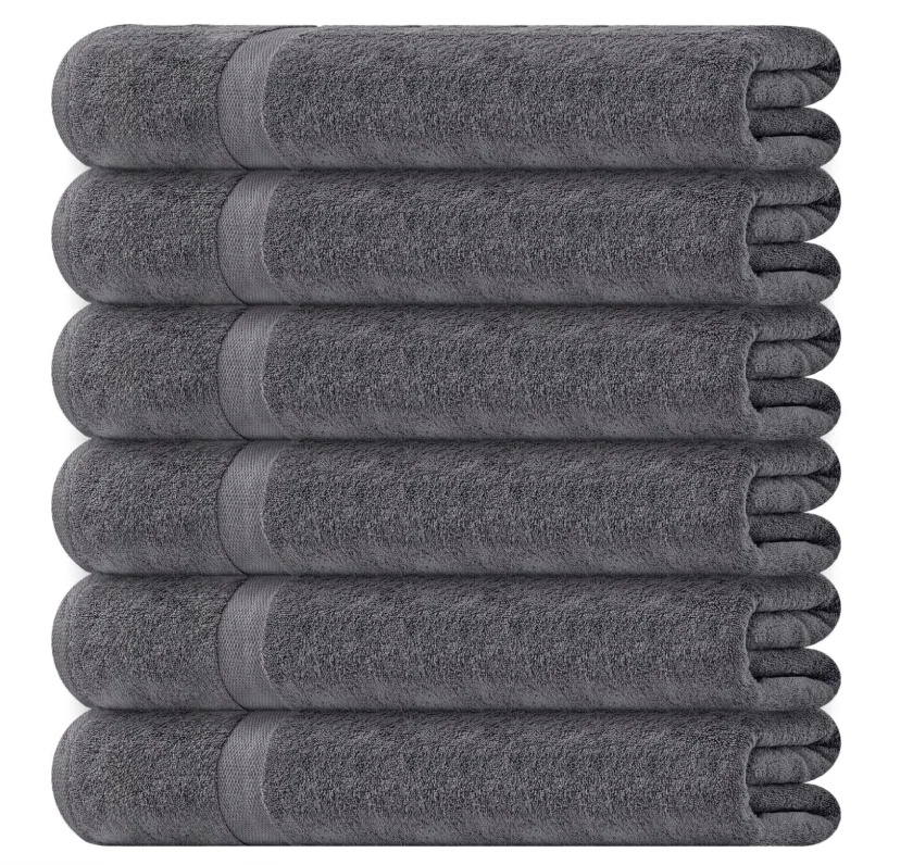 100% Ring Spun Cotton, Lightweight and Highly Absorbent Quick Drying Premium Towels for Hotel, Spa and Bathroom — product image 11
