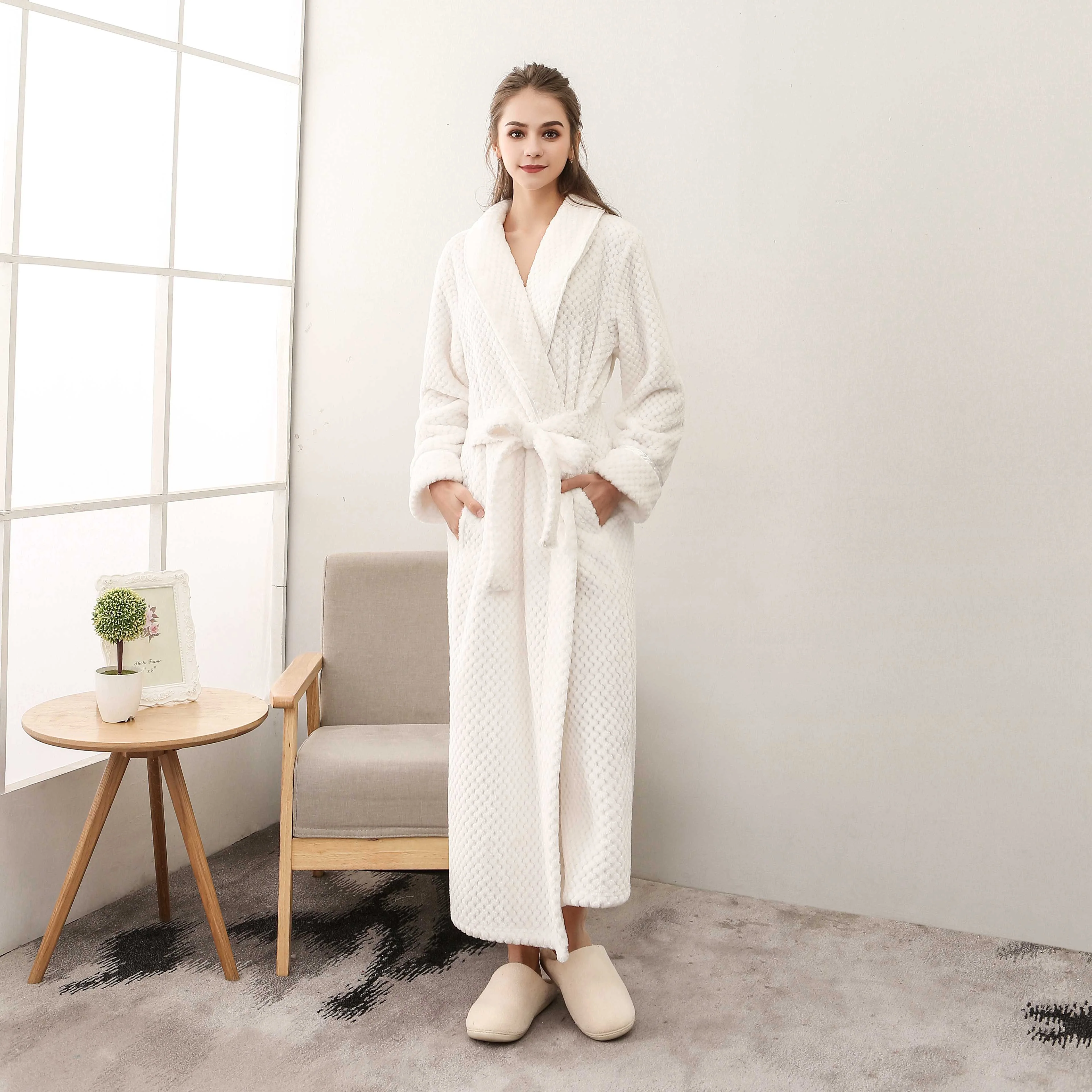 Fleece Robes for Women and Men — product image 10