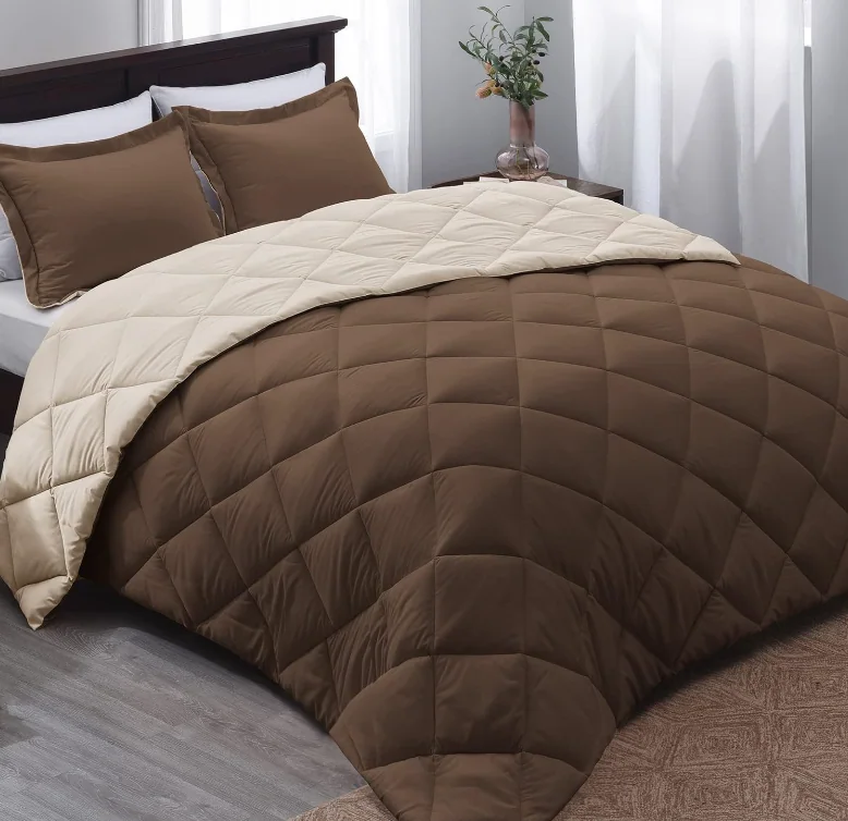 Reversible Comforter Set - Microfiber Bed Comforter Set for All Seasons, — product image 5
