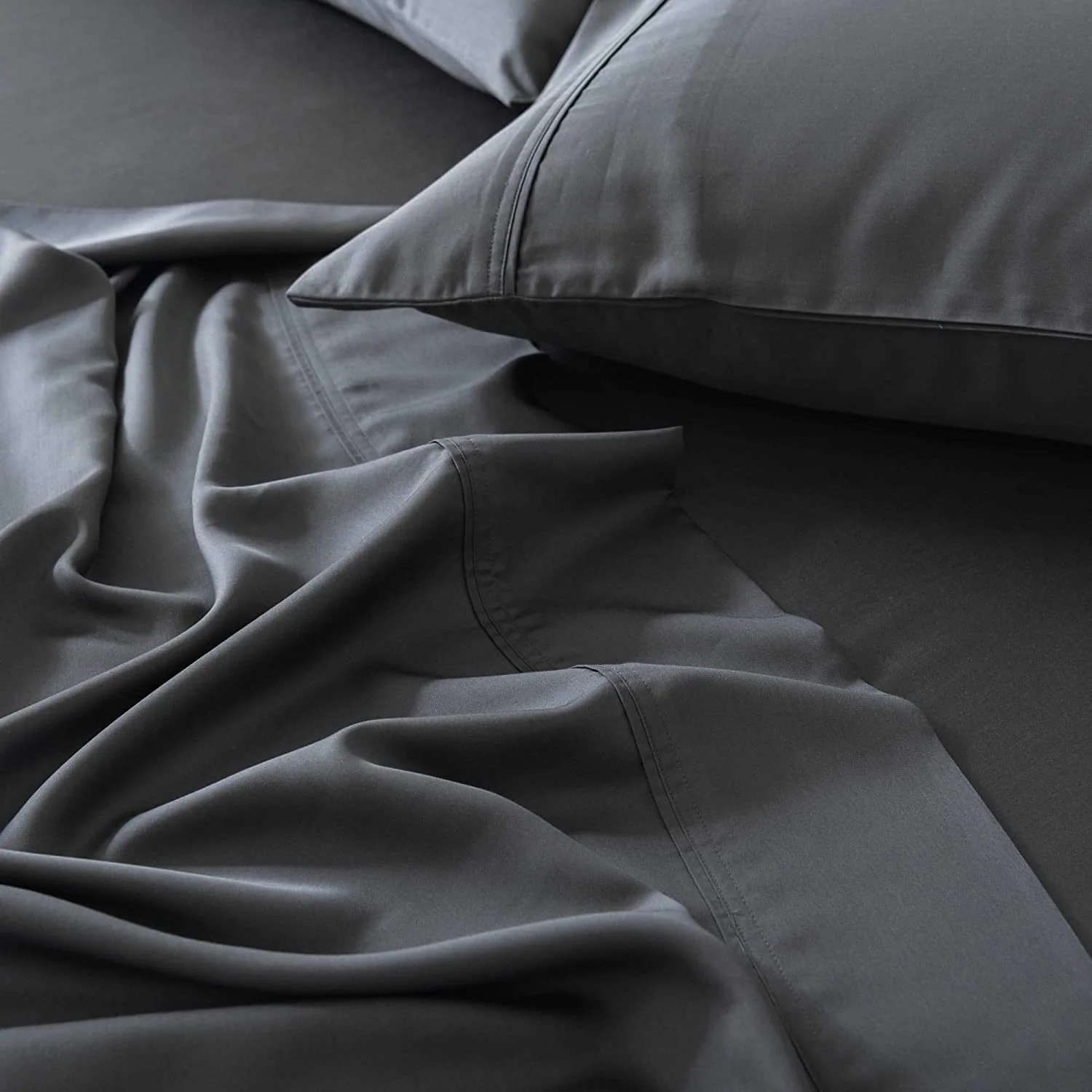 100% Tencel Lyocell Full Size Bed Sheets Set 4PC- Softest Cooling — product image 6