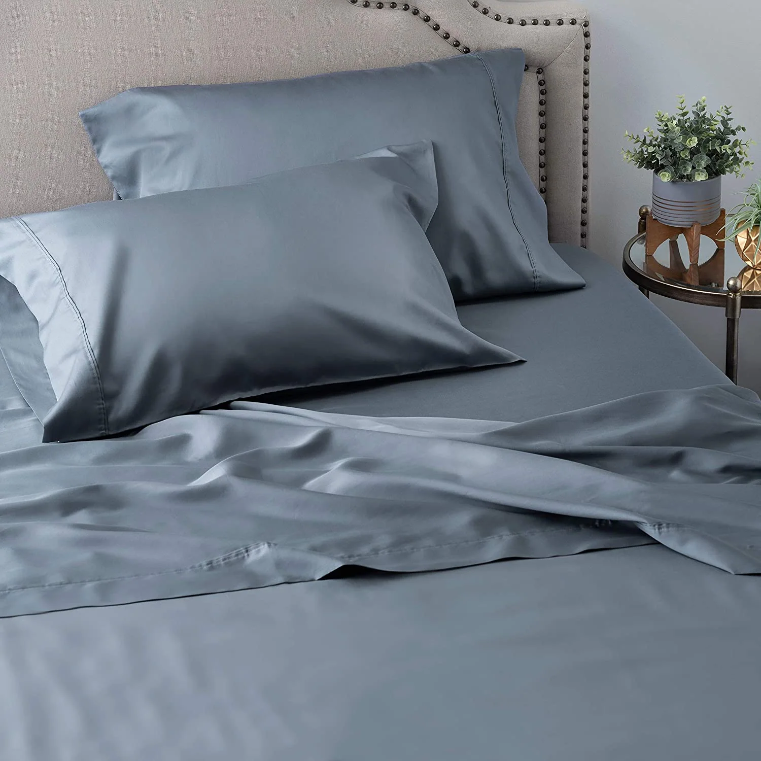 100% Tencel Lyocell Full Size Bed Sheets Set 4PC- Softest Cooling — product image 10