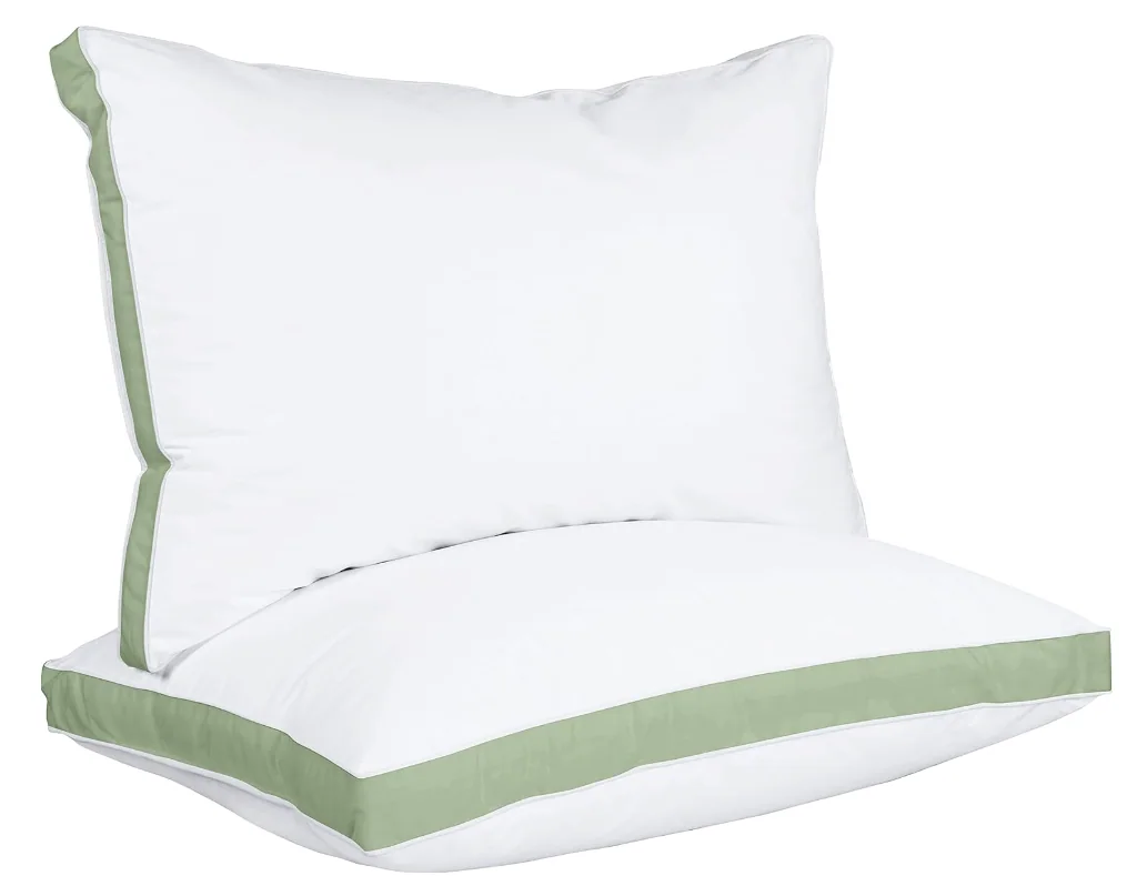 Gusseted Pillow - Cooling Hotel Quality ,for Back, Stomach or Side Sleepers — product image 9