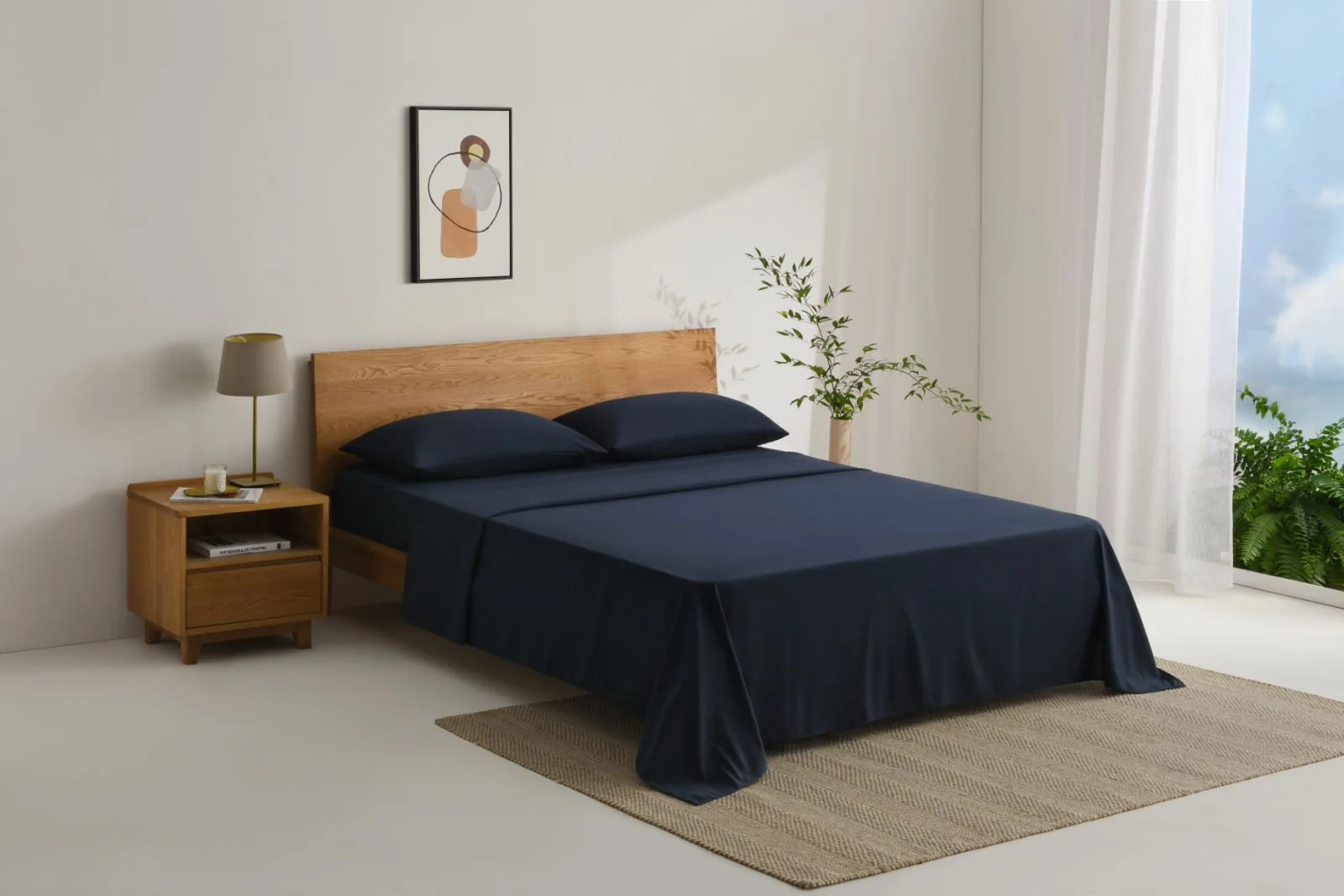 4 Piece Bedding Set - Brushed Microfiber - Shrinkage and Fade Resistant - Easy Care — product image 3