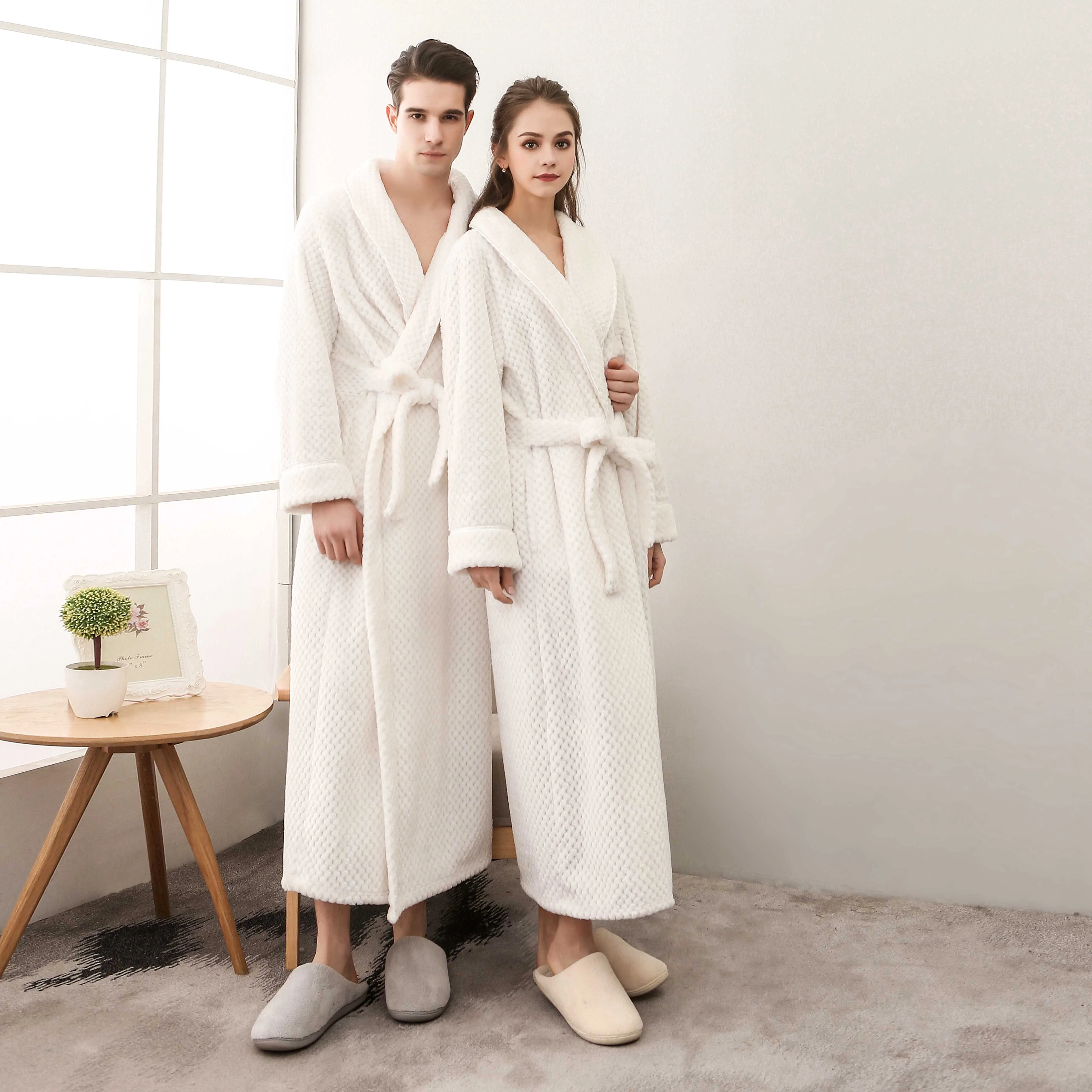 Fleece Robes for Women and Men — product image 3
