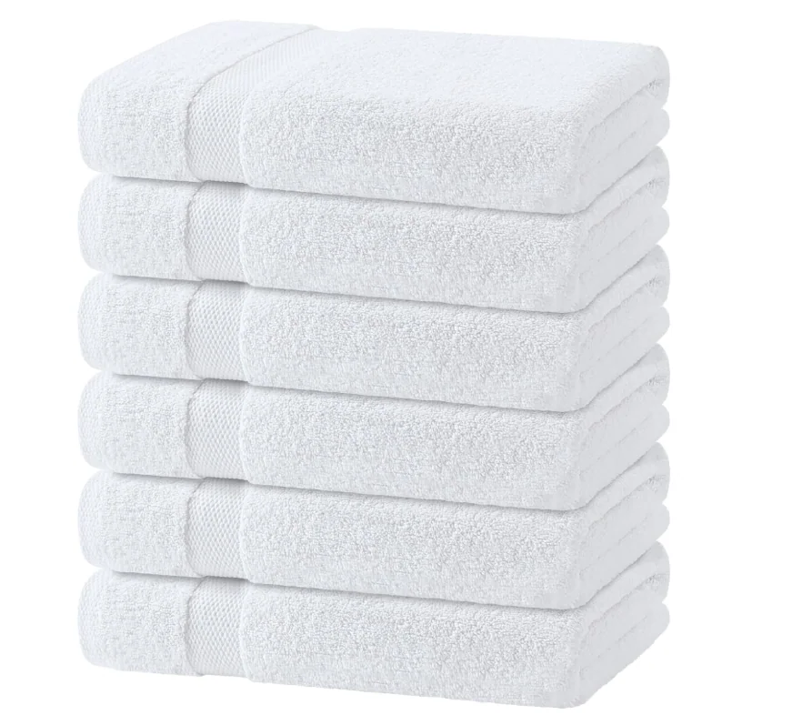 100% Ring Spun Cotton, Lightweight and Highly Absorbent Quick Drying Premium Towels for Hotel, Spa and Bathroom — product image 3