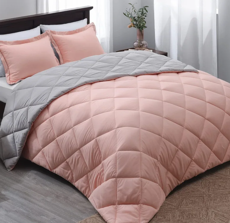 Reversible Comforter Set - Microfiber Bed Comforter Set for All Seasons, — product image 3