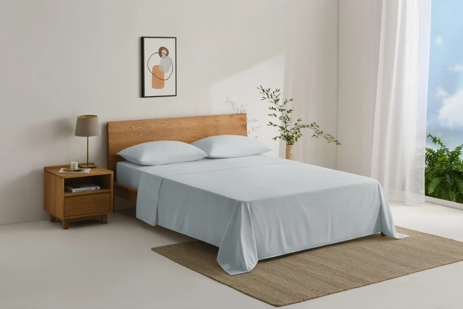 4 Piece Bedding Set - Brushed Microfiber - Shrinkage and Fade Resistant - Easy Care — product image 4