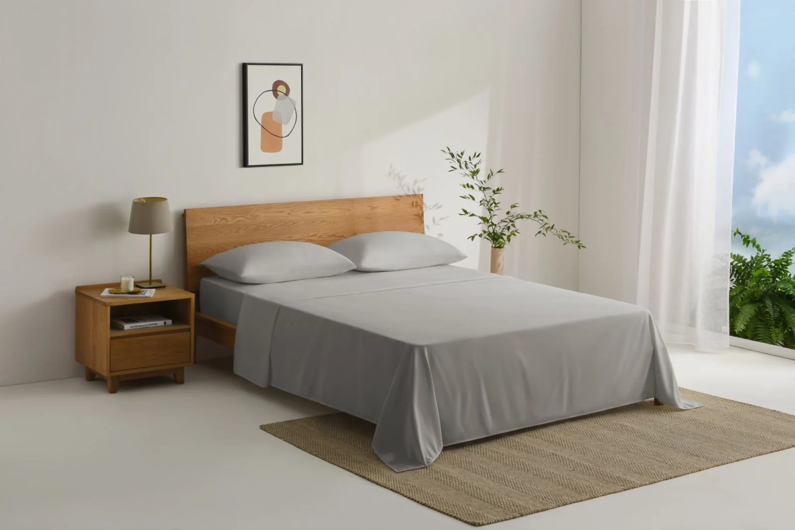4 Piece Bedding Set - Brushed Microfiber - Shrinkage and Fade Resistant - Easy Care — product image 5