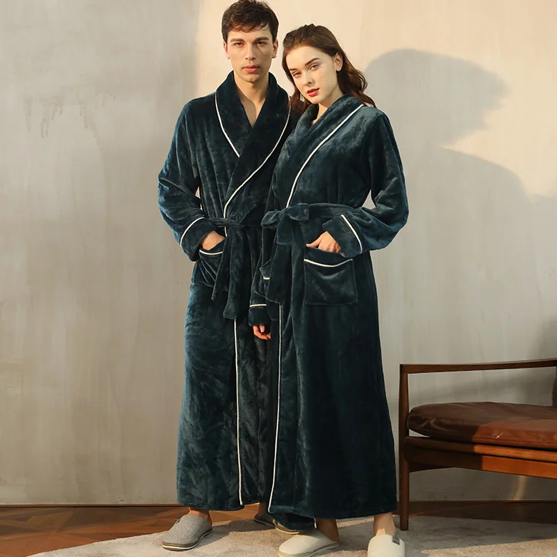 Premium Plush Soft Robe Fluffy, Warm, Fleece Sherpa Shaggy Bathrobe — product image 6