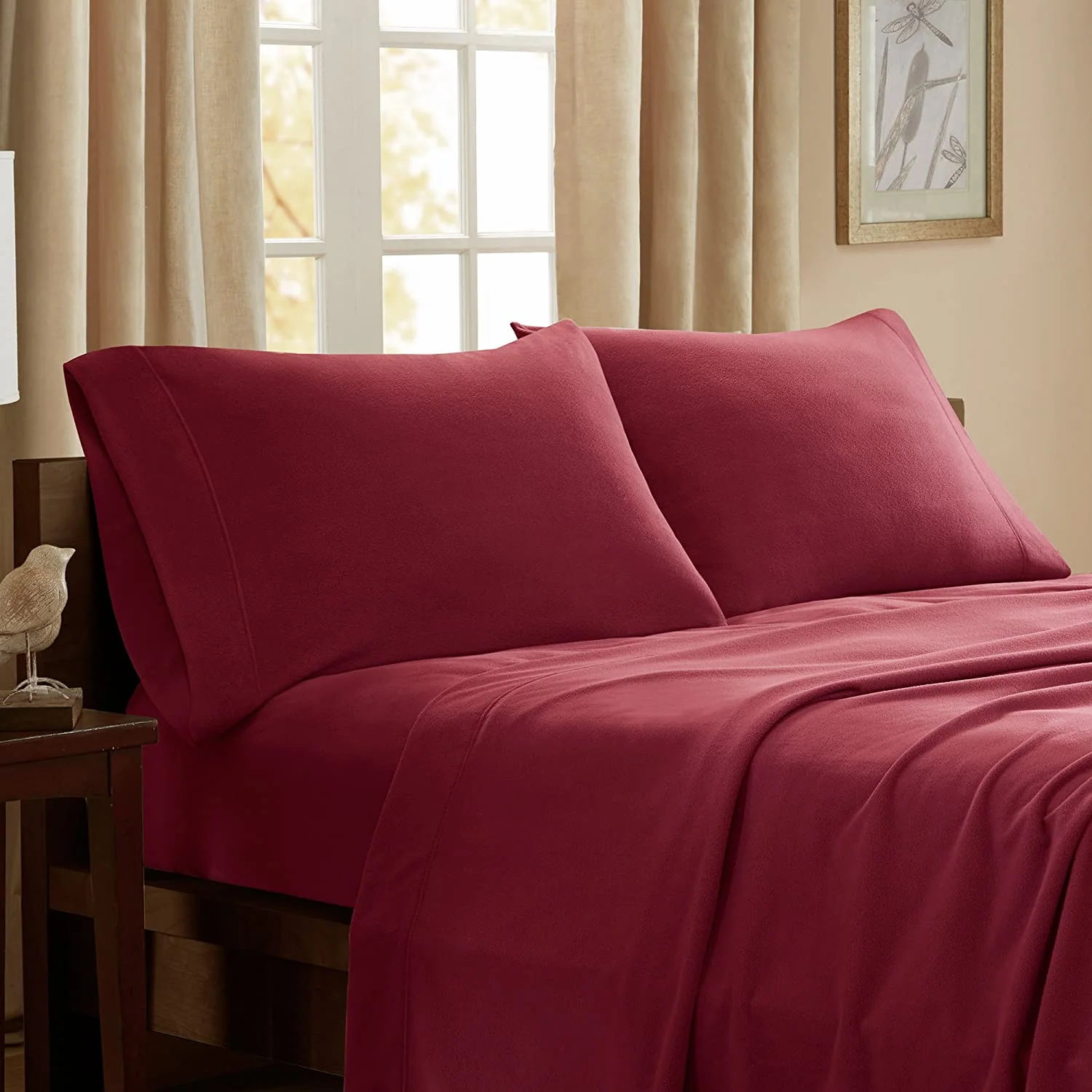 Micro Fleece Extra Soft Cozy Velvet Plush Sheet Set — product image 3
