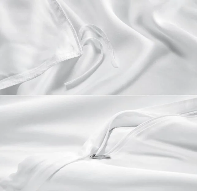 3-pcs bamboo duvet cover set - 100% Viscose derived from Bamboo, Organically Grown, Buttery Soft, Cooling Duvet Covers — product image 4