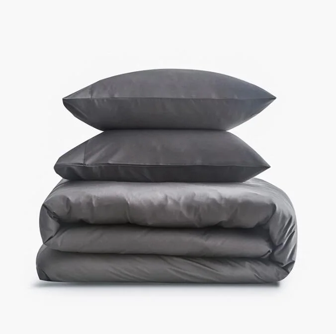 3-pcs bamboo duvet cover set - 100% Viscose derived from Bamboo, Organically Grown, Buttery Soft, Cooling Duvet Covers — product image 9