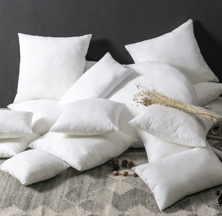 Pillow Inserts, Hypoallergenic 100% Virgin Fiber Square Form Microfiber Throw Pillow Inserts, Couch Bed Pillows — product image 6